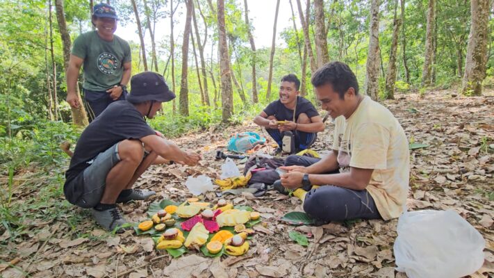 Our Sumatran guides: Darma, Dani, Uma and Hendry